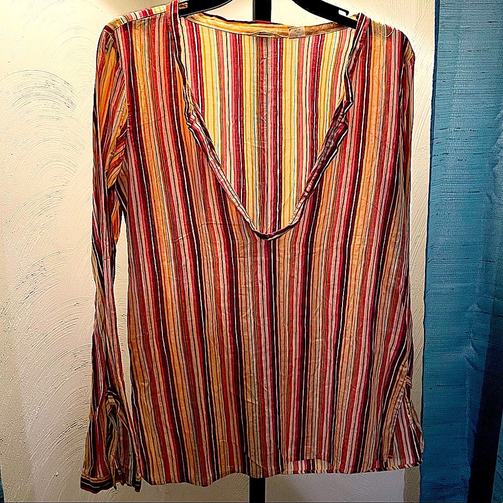 American Eagle Striped Top Tunic